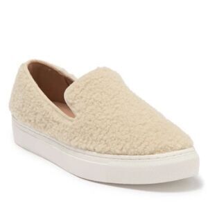 STEVEN New York Kimbel shearling slip on sneakers size 9